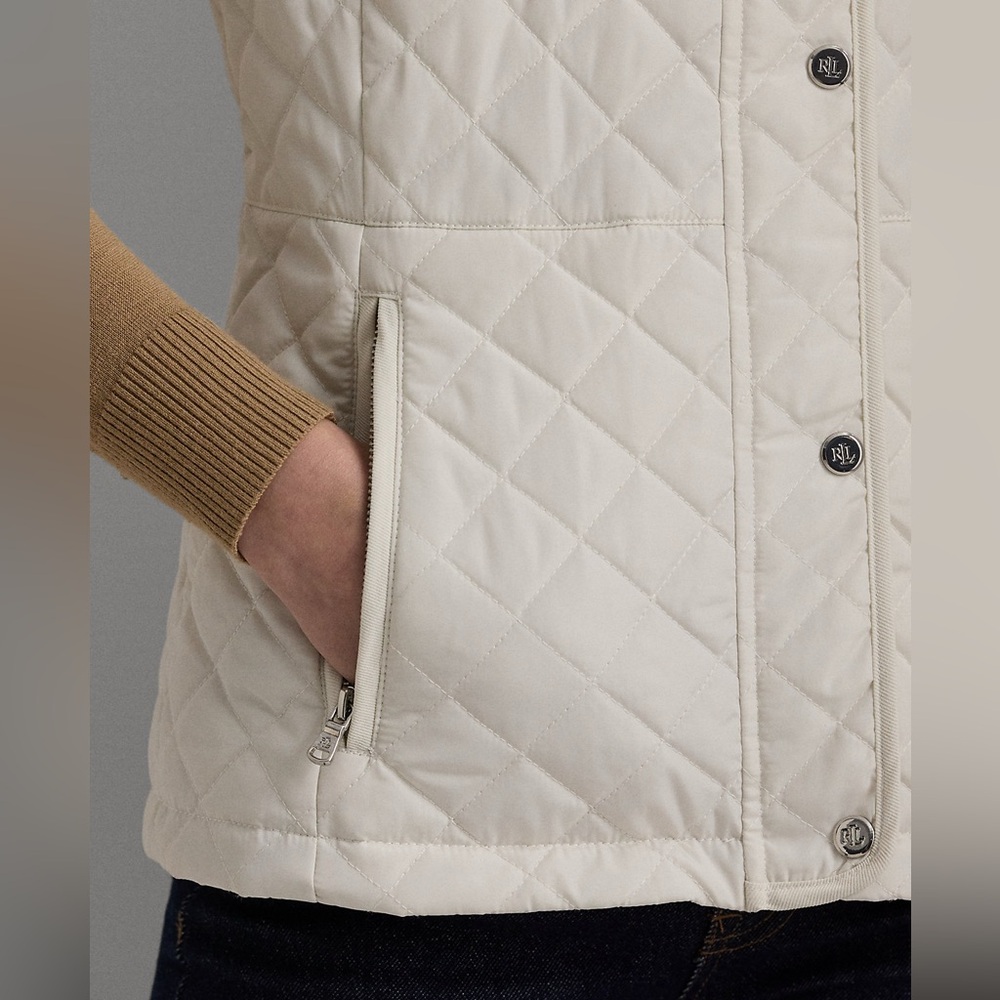 NWT Ralph Lauren Crest Patch Vest - Picture 5 of 6